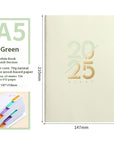 Stay Organized and Calm: The ADHD- and anxiety Friendly Planner for Focus 2025, Soft Leather