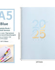 Stay Organized and Calm: The ADHD- and anxiety Friendly Planner for Focus 2025, Soft Leather