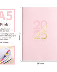 Stay Organized and Calm: The ADHD- and anxiety Friendly Planner for Focus 2025, Soft Leather