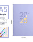 Stay Organized and Calm: The ADHD- and anxiety Friendly Planner for Focus 2025, Soft Leather
