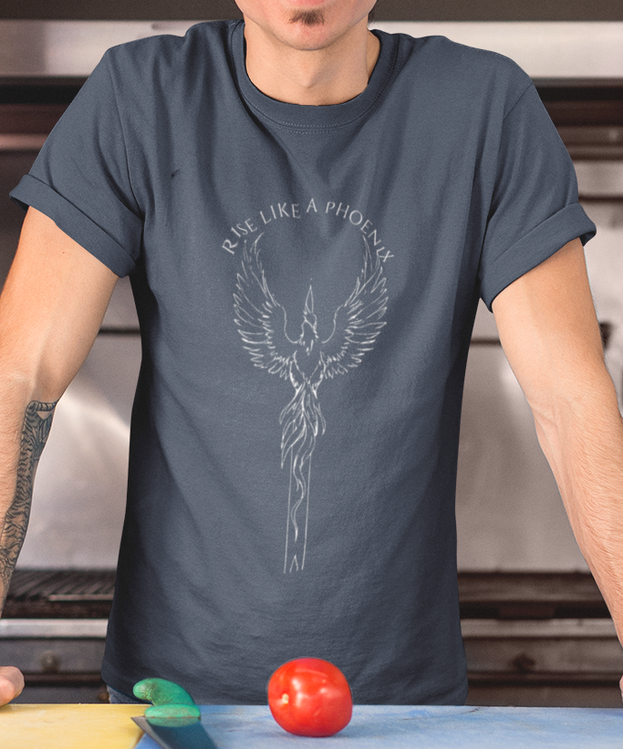 Rise Like a Phoenix – The Phoenix Year Drop | Limited Comeback Tee | Minimalist Premium Garment-Dyed Shirt