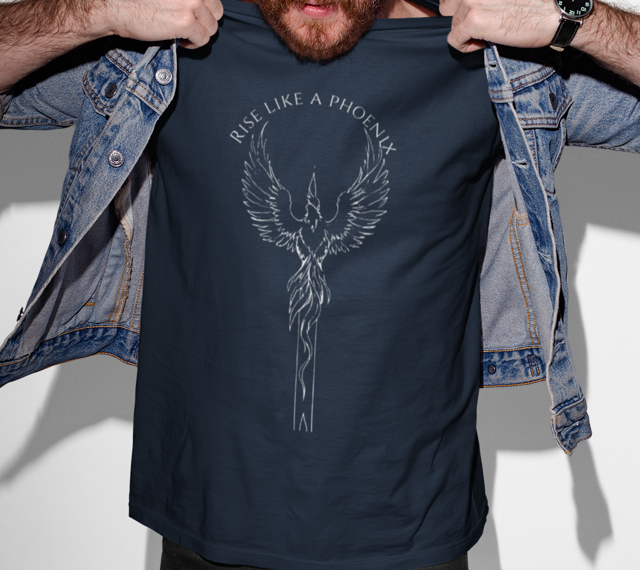 Rise Like a Phoenix – The Phoenix Year Drop | Limited Comeback Tee | Minimalist Premium Garment-Dyed Shirt